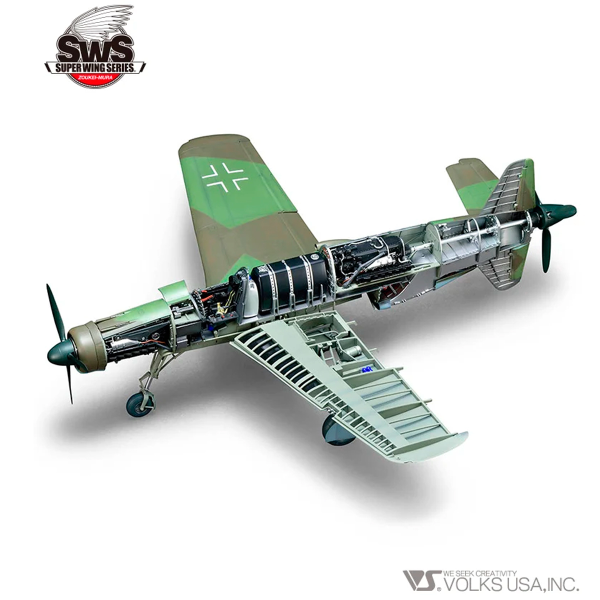 ak-interactive-1-32-dornier-do-335-a-0-pfeil-kit-aereo-da-costruire image 2
