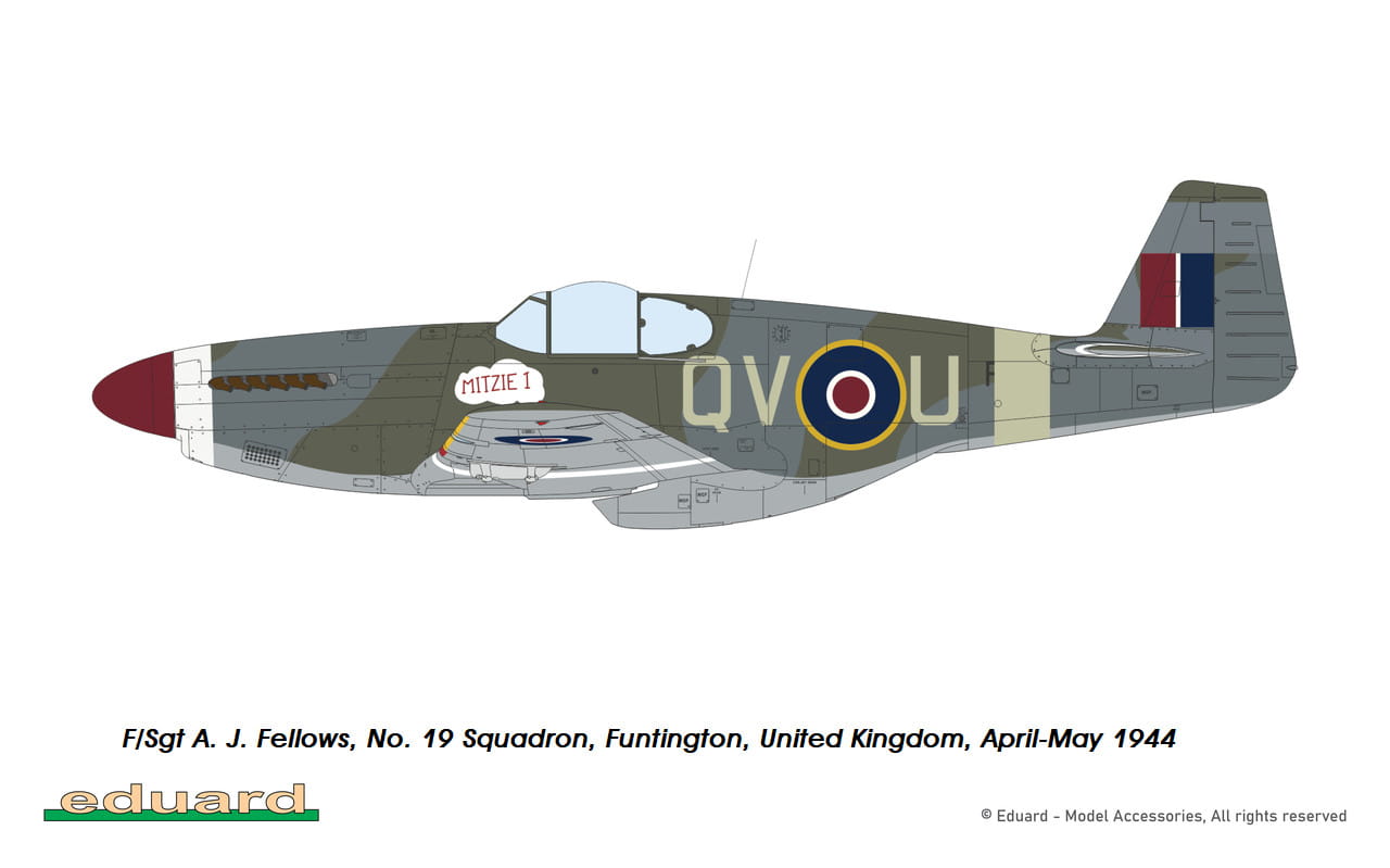 ak-interactive-mustang-mk-iii-1-48-kit-modellismo-caccia-da-costruire-e-dipinger image 6