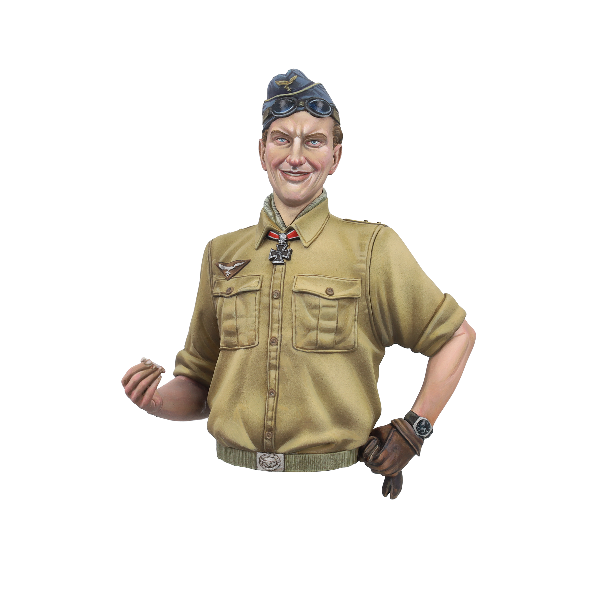 scale75-hans-joachim-marseille-busto-militare-warfront-la-stella-d-africa image 5