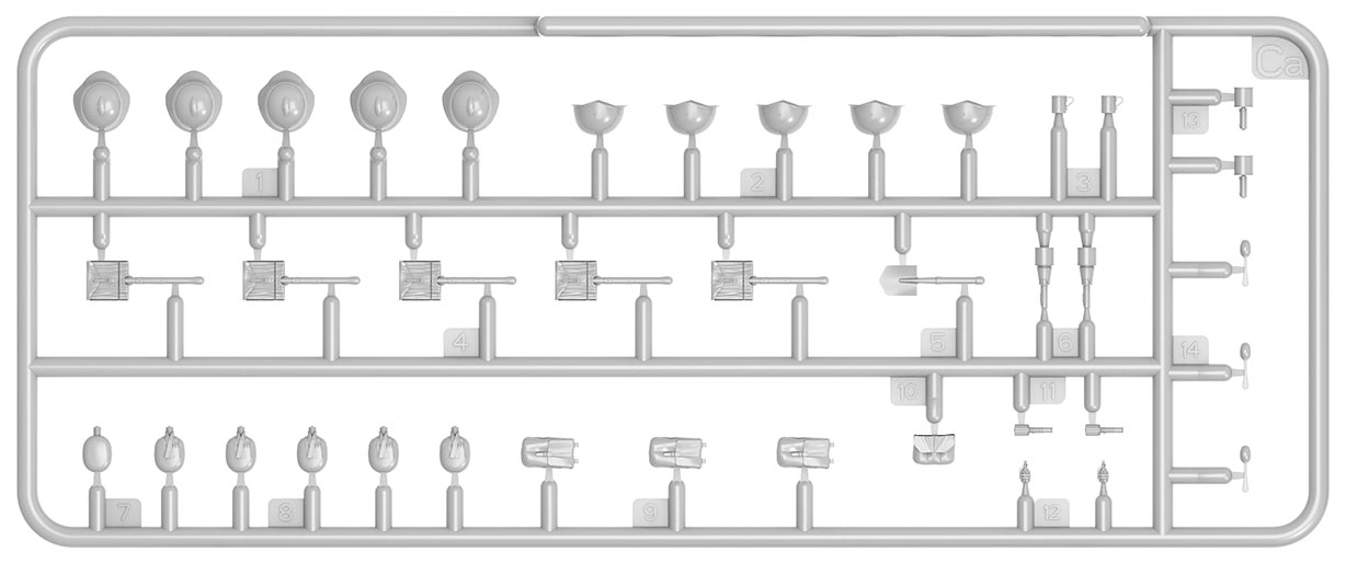 ak-interactive-dinner-on-the-front-1-35-scena-di-figura-da-costruire-e-dipingere image 8