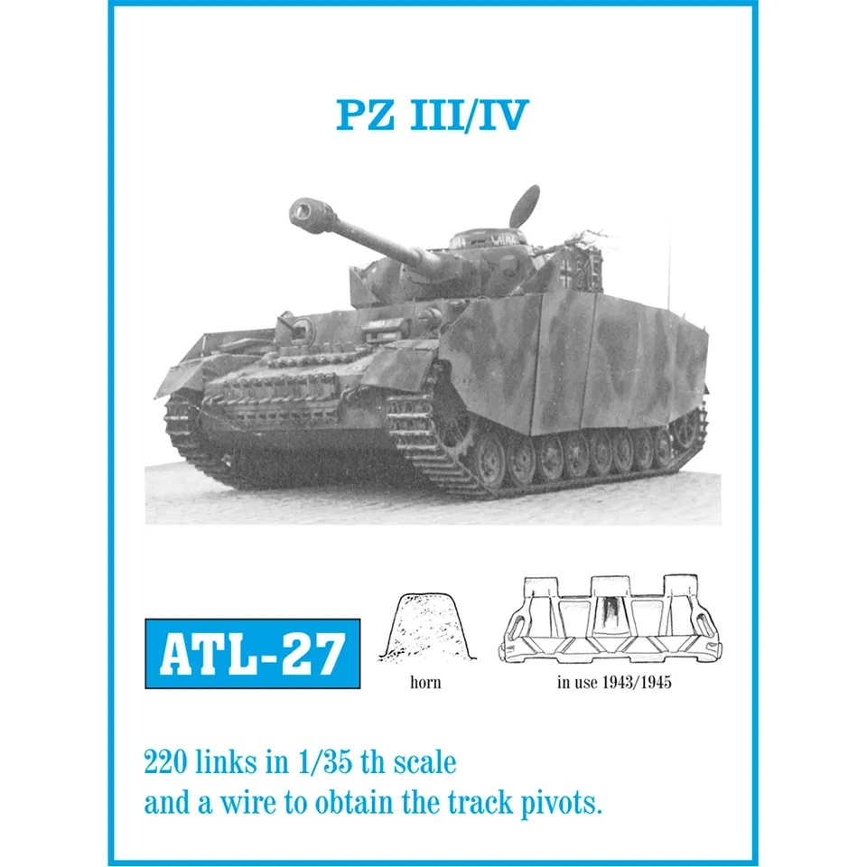 ak-interactive-metal-tracks-pz-iii-iv-1-35-cingoli-in-metallo-per-carri image 1