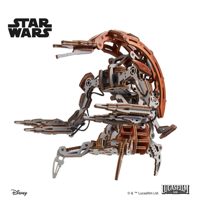 ugears-droideka-star-wars-kit-di-modellismo-meccanico-in-legno image 1