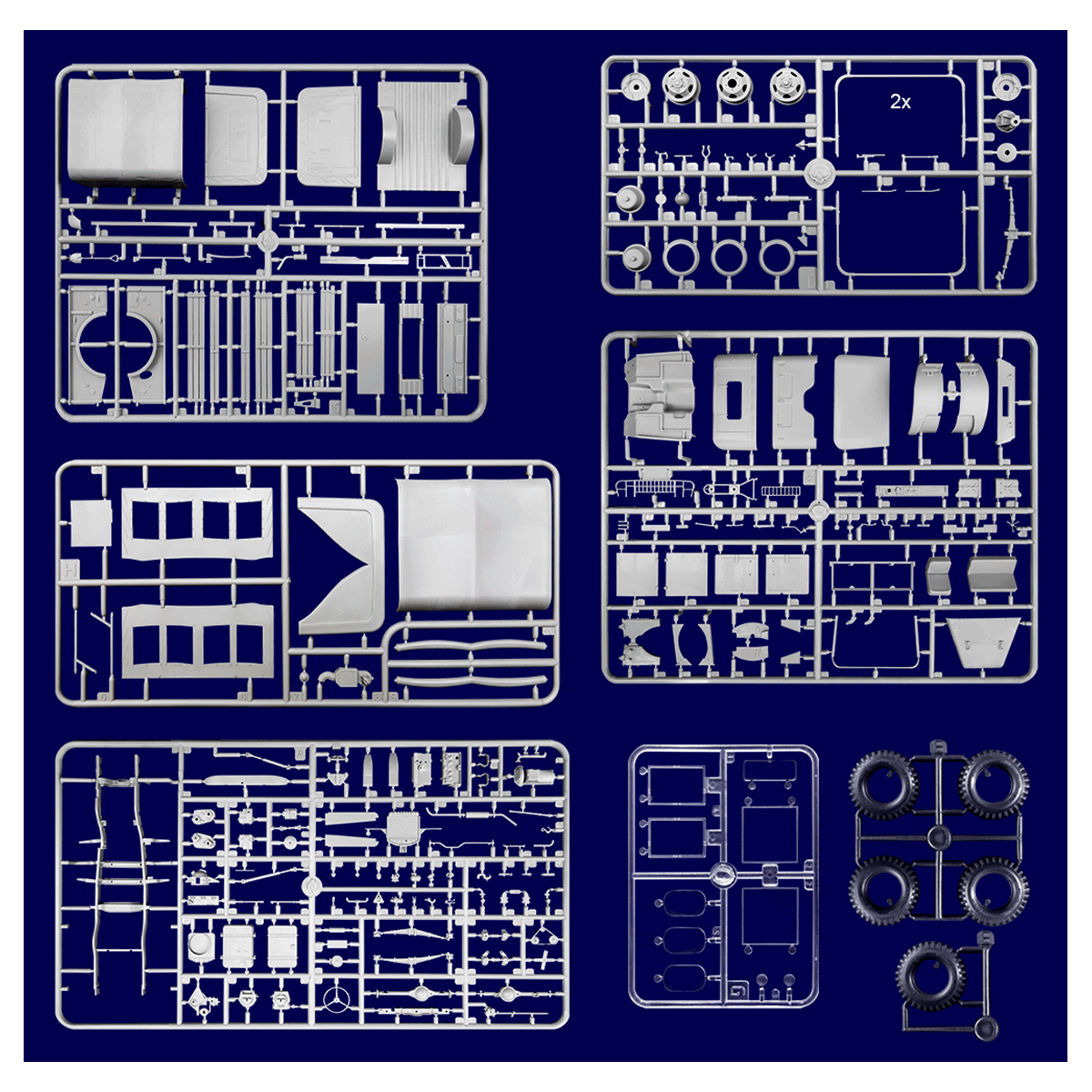 ak-interactive-1-35-m42-us-3-4-ton-4-4-command-truck-kit-modellismo image 2