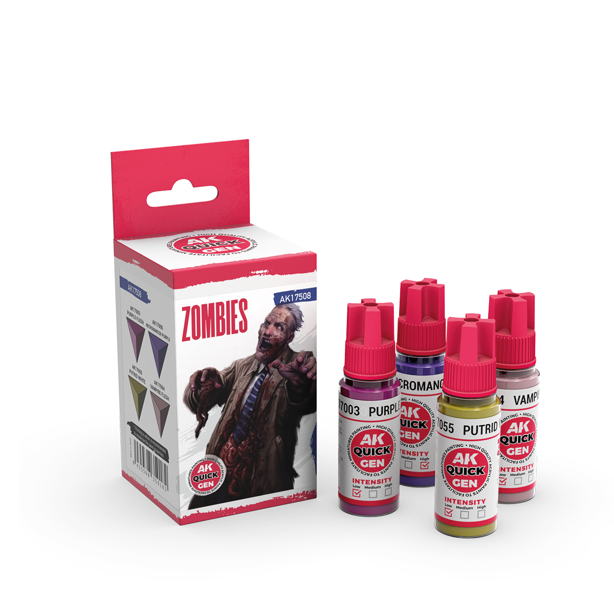 ak-interactive-zombis-set-quick-gen-set-di-miniature-zombie image 2