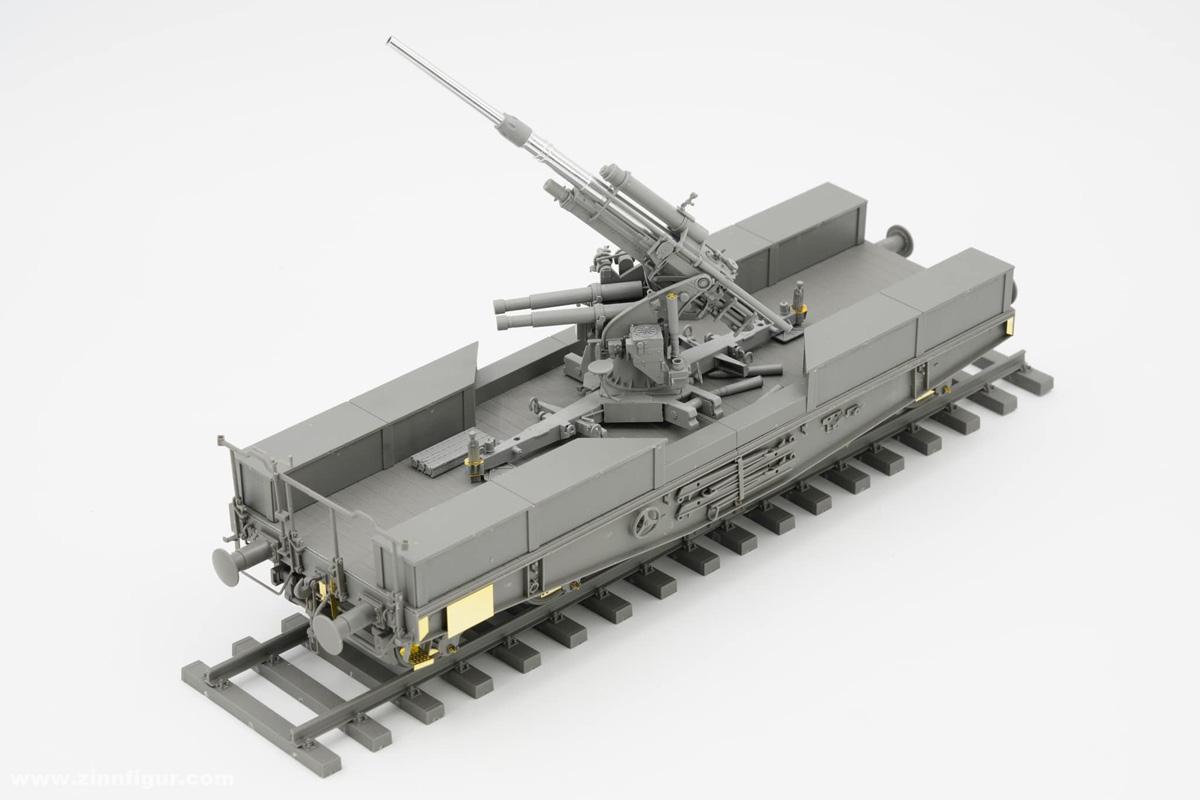 ak-interactive-1-35-german-88mm-gun-flak-36-w-ssys-wagon-kit-modellismo image 6