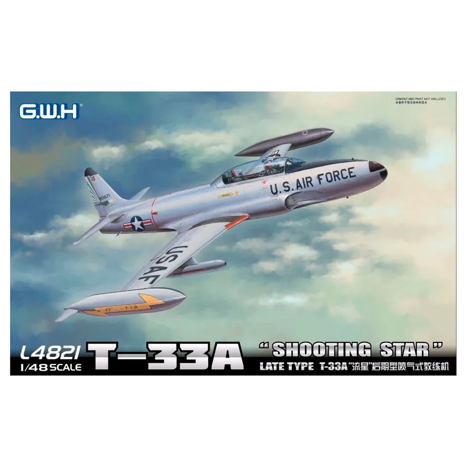 ak-interactive-t-33a-shooting-star-late-type-1-48-kit-aereo image 1