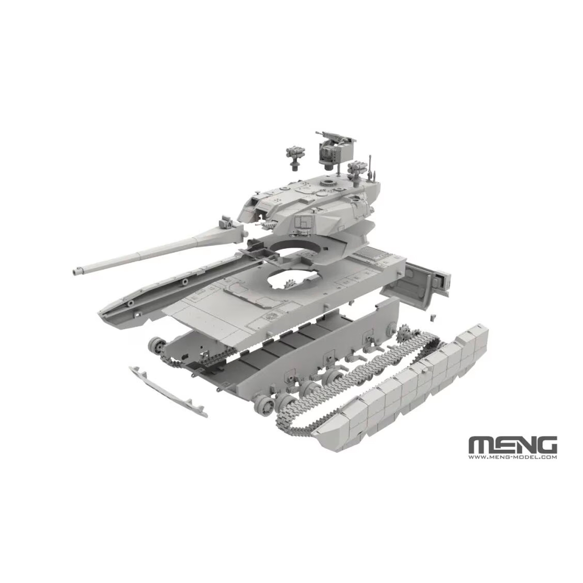 ak-interactive-1-72-chinese-main-battle-tank-ztz100-kit-carro-armato image 4