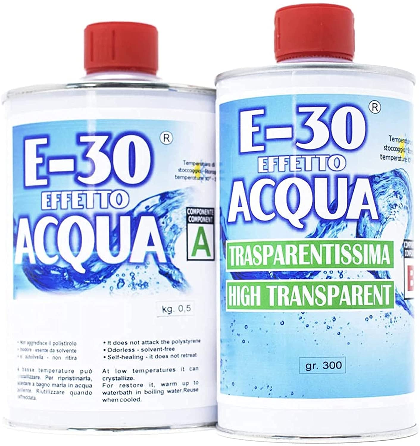 prochima-e30-effetto-acqua-resina-epossidica-trasparente-a-b-800-g image 1