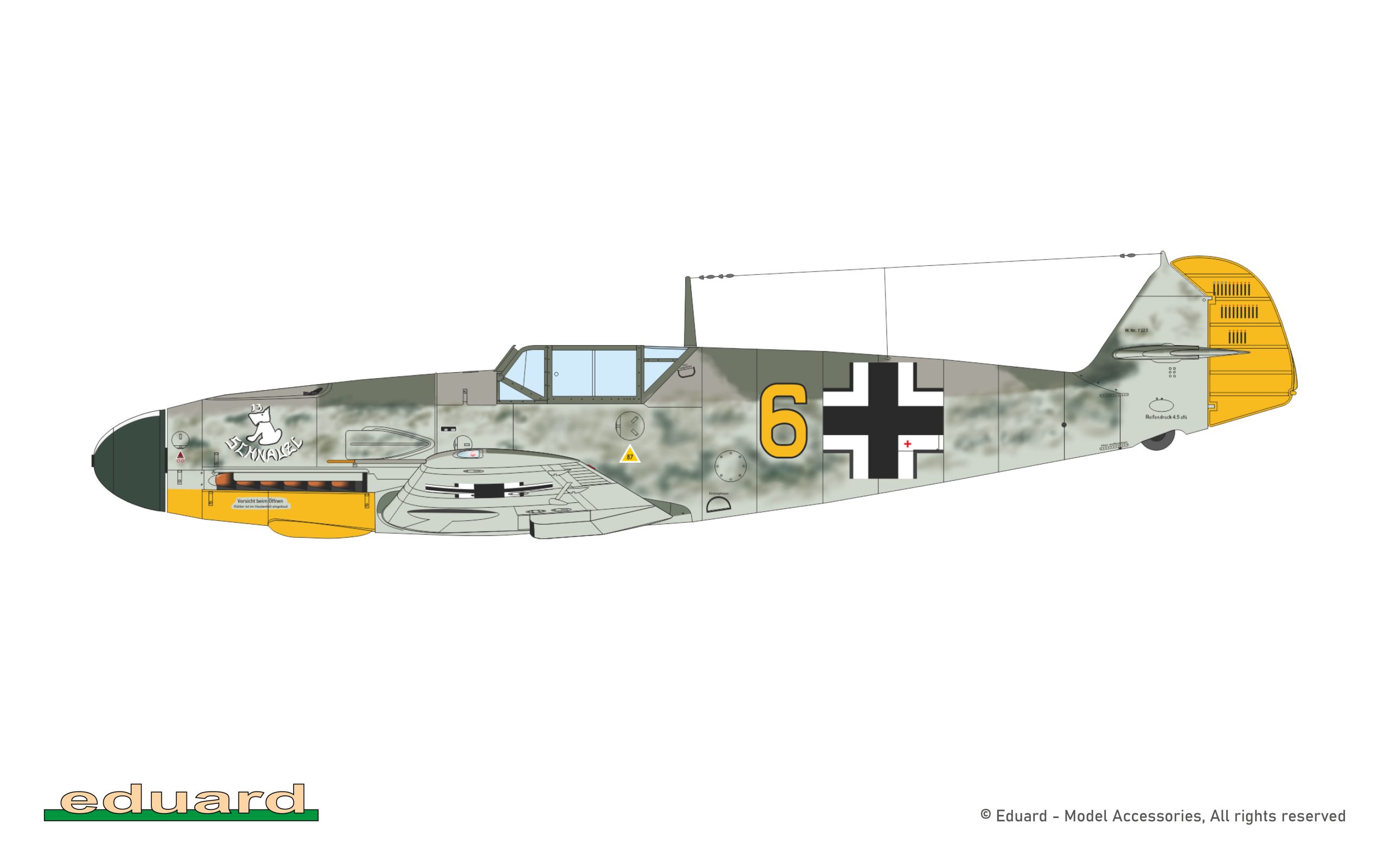 ak-interactive-1-72-bf-109f-4-kit-di-modellismo-del-caccia-tedesco image 8