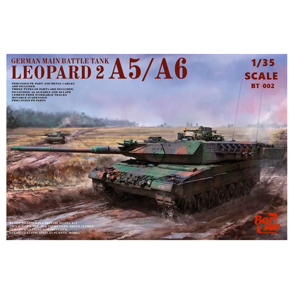 ak-interactive-1-35-german-main-battle-tank-leopard-2-a5-a6-kit-modellismo image 1