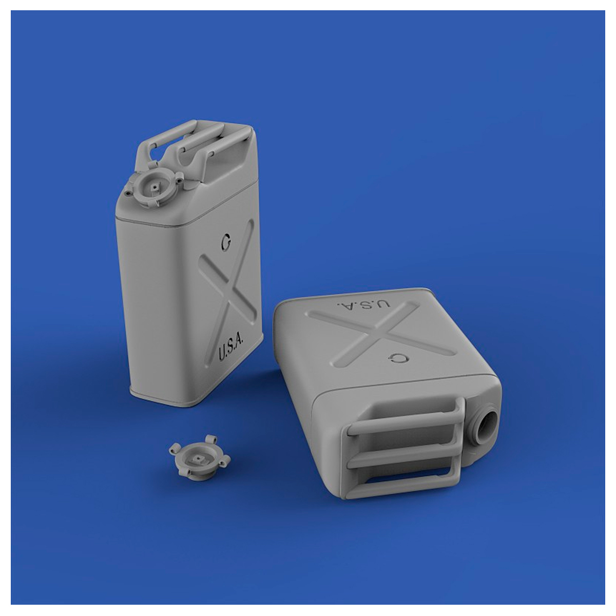 ak-interactive-u-s-jerry-cans-wwii-2-pcs-in-scala-1-16-set-di-2-taniche-american image 2