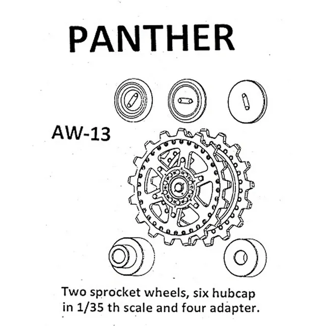 ak-interactive-ruote-metalliche-panther-1-35 image 1