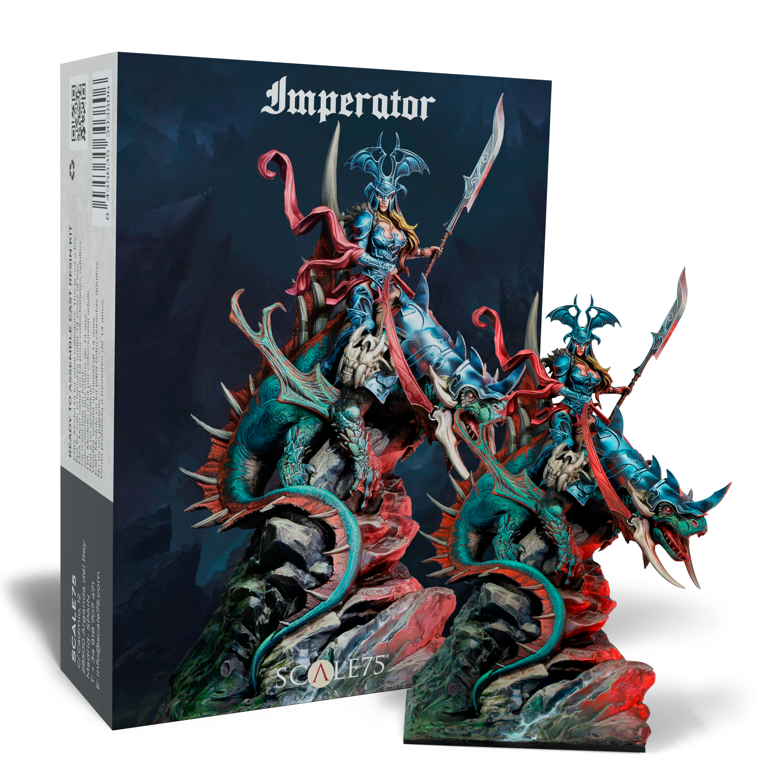 scale75-aeternum-imperator-miniatura-fantasy-in-resina-75-mm-da-montare-e-diping image 1