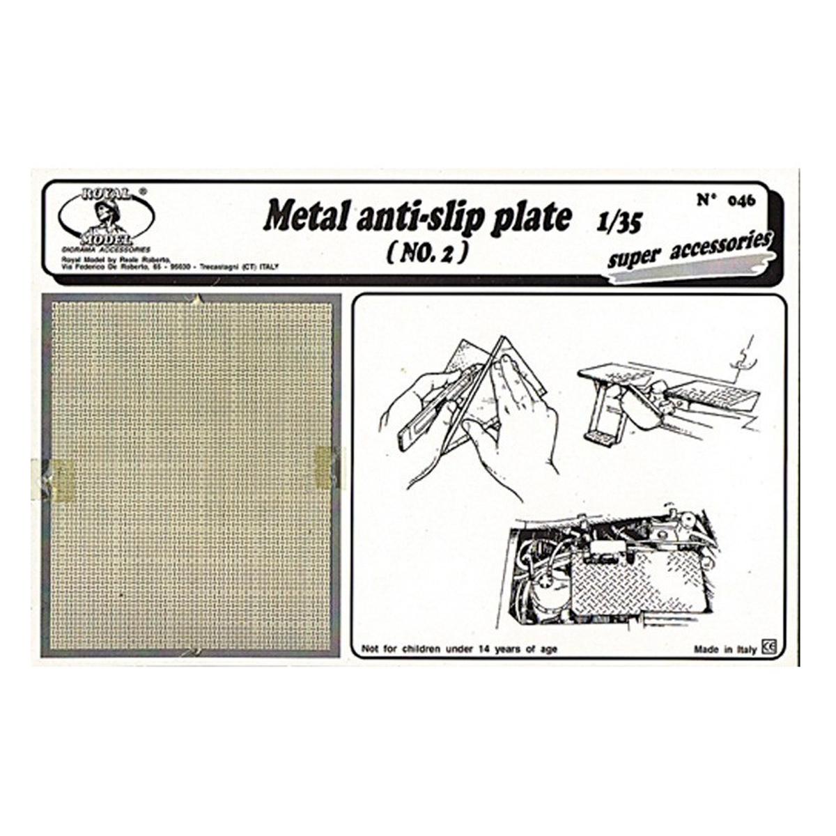 ak-interactive-1-35-metal-anti-slip-plate-n-2-piastra-antiscivolo-per-diorami image 1