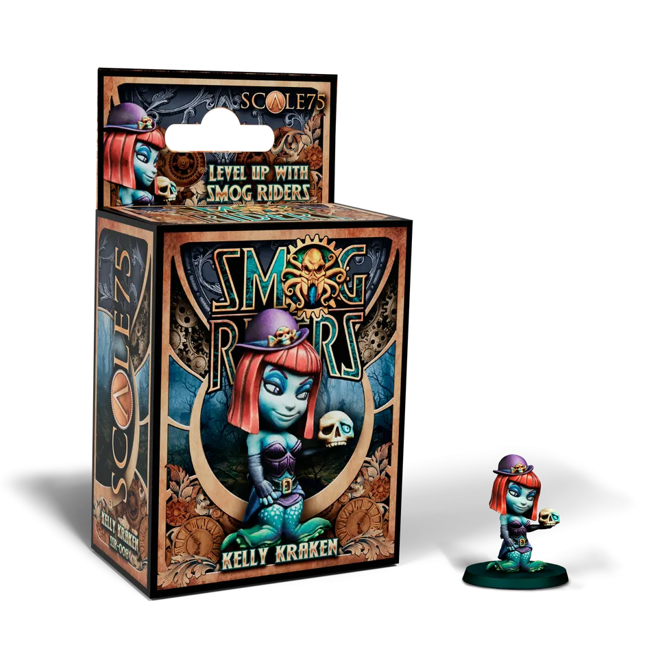 scale75-the-smog-riders-kelly-kraken-miniatura-chibi-35-mm-in-resina image 1