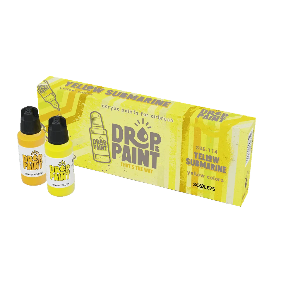 scale75-yellow-submarine-drop-paint-acrilico-per-aerografo image 1
