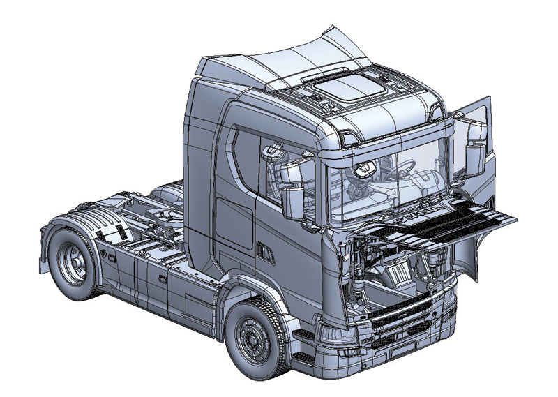 ak-interactive-scania-770-4-2-normal-roof-1-24-kit-camion-da-costruire-e-dipinge image 3