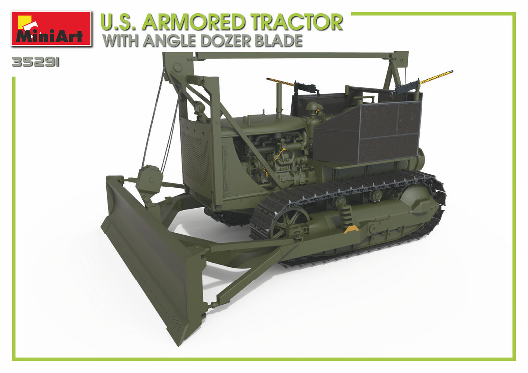 ak-interactive-u-s-armored-tractor-con-angle-dozer-blade-in-scala-1-35 image 4