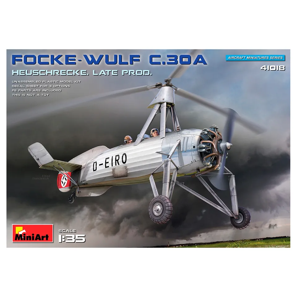 ak-interactive-focke-wulf-fw-c-30a-heuschrecke-late-prod-1-35 image 1