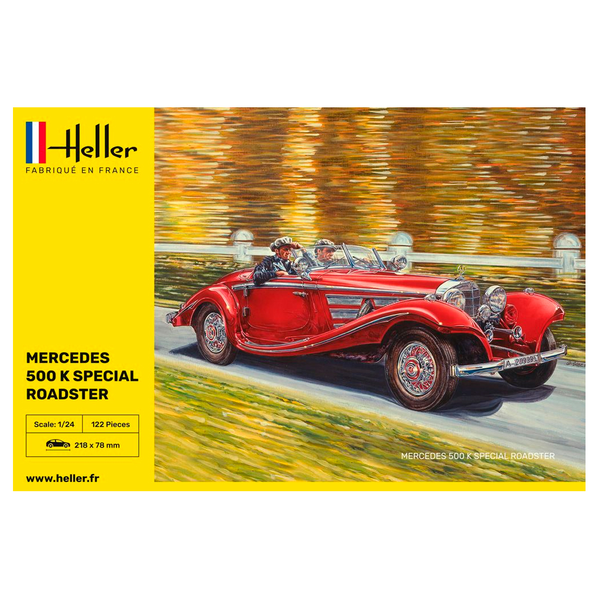 ak-interactive-1-24-mercedes-benz-500-k-special-roadster-kit-modellismo-da-costr image 1