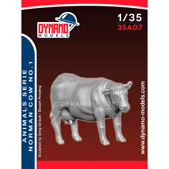 ak-interactive-1-35-animals-serie-normand-cow-no-1 image 1