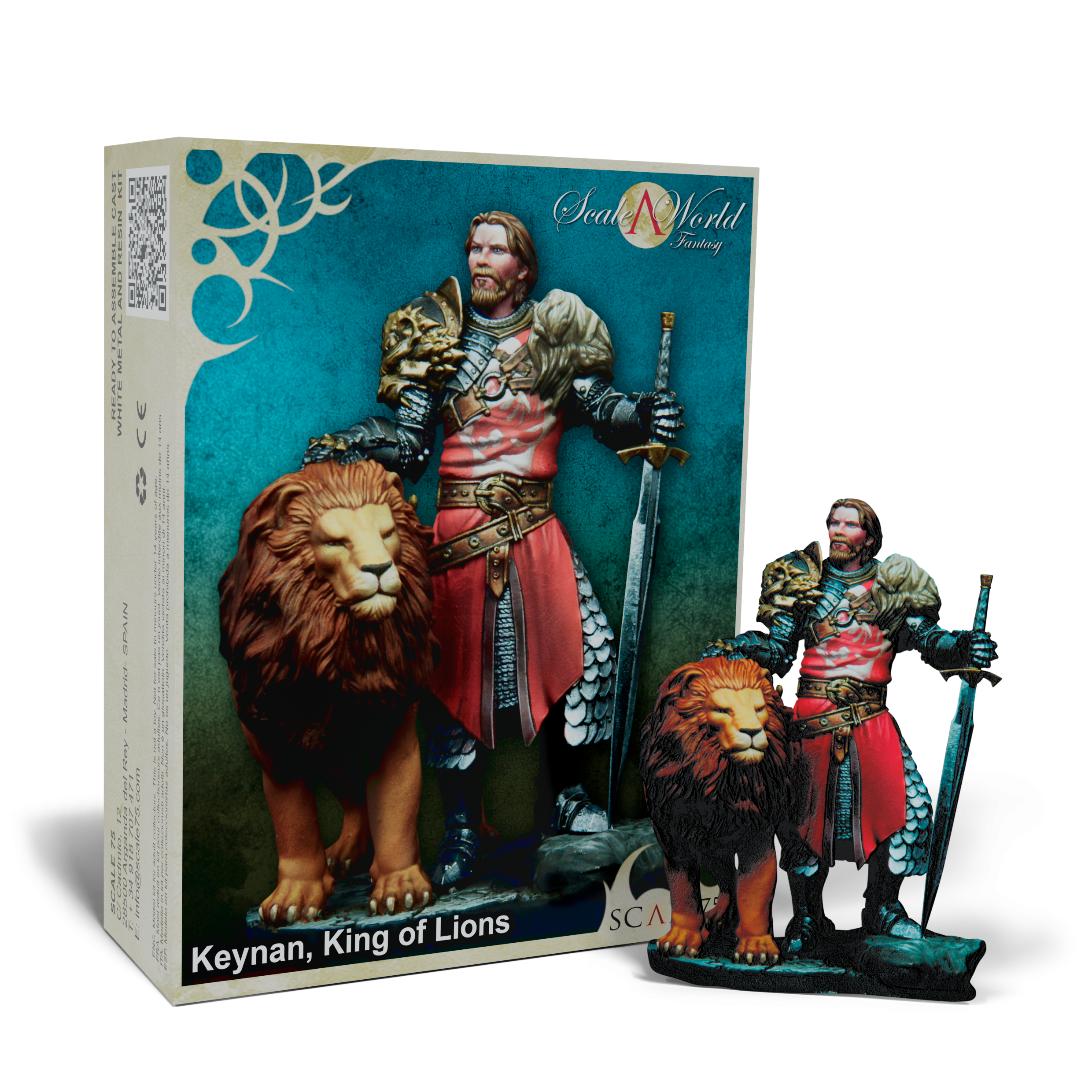 scale75-keynan-king-of-lions-miniatura-fantasy-scaleworld image 1