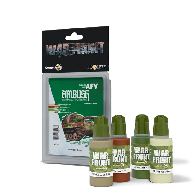 scale75-warfront-ambush-paint-set-set-4-colori-acrilici-opachi image 1