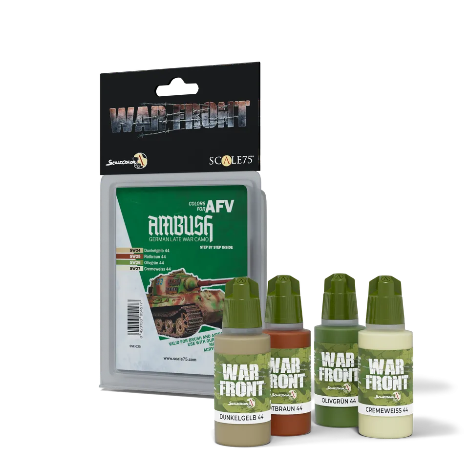 scale75-warfront-ambush-paint-set-set-4-colori-acrilici-opachi image 1