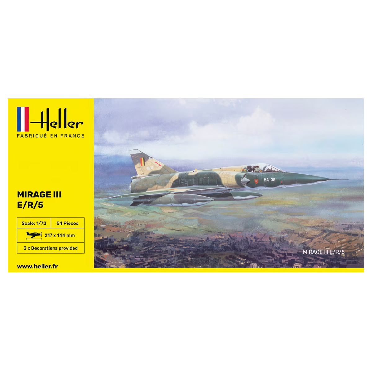ak-interactive-1-72-mirage-iii-e-kit-modellismo-aereo image 1