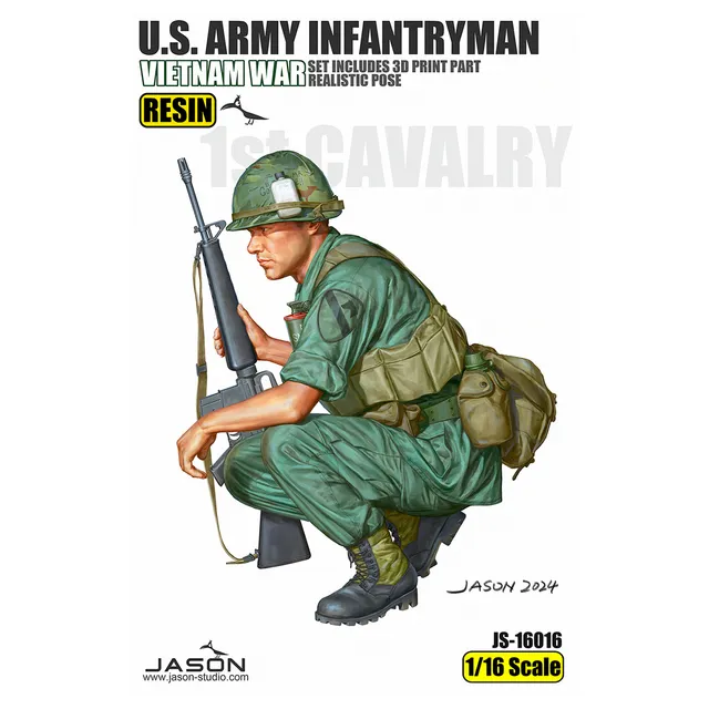 ak-interactive-1-16-u-s-army-infantryman-figura-in-scala-1-16 image 1
