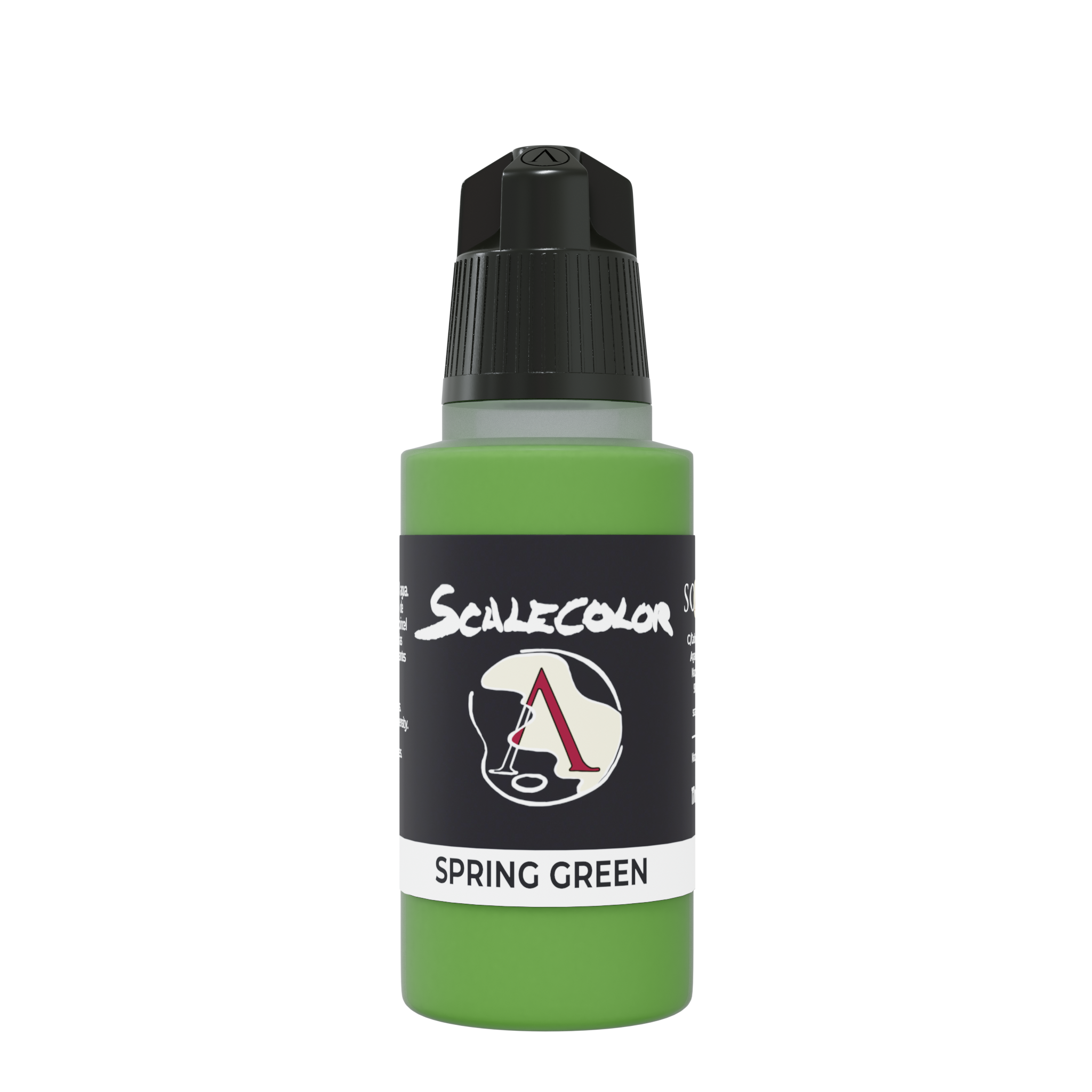 scale75-spring-green-pittura-acrilica-17ml-super-opaca-per-pennello-e-aerografo image 1