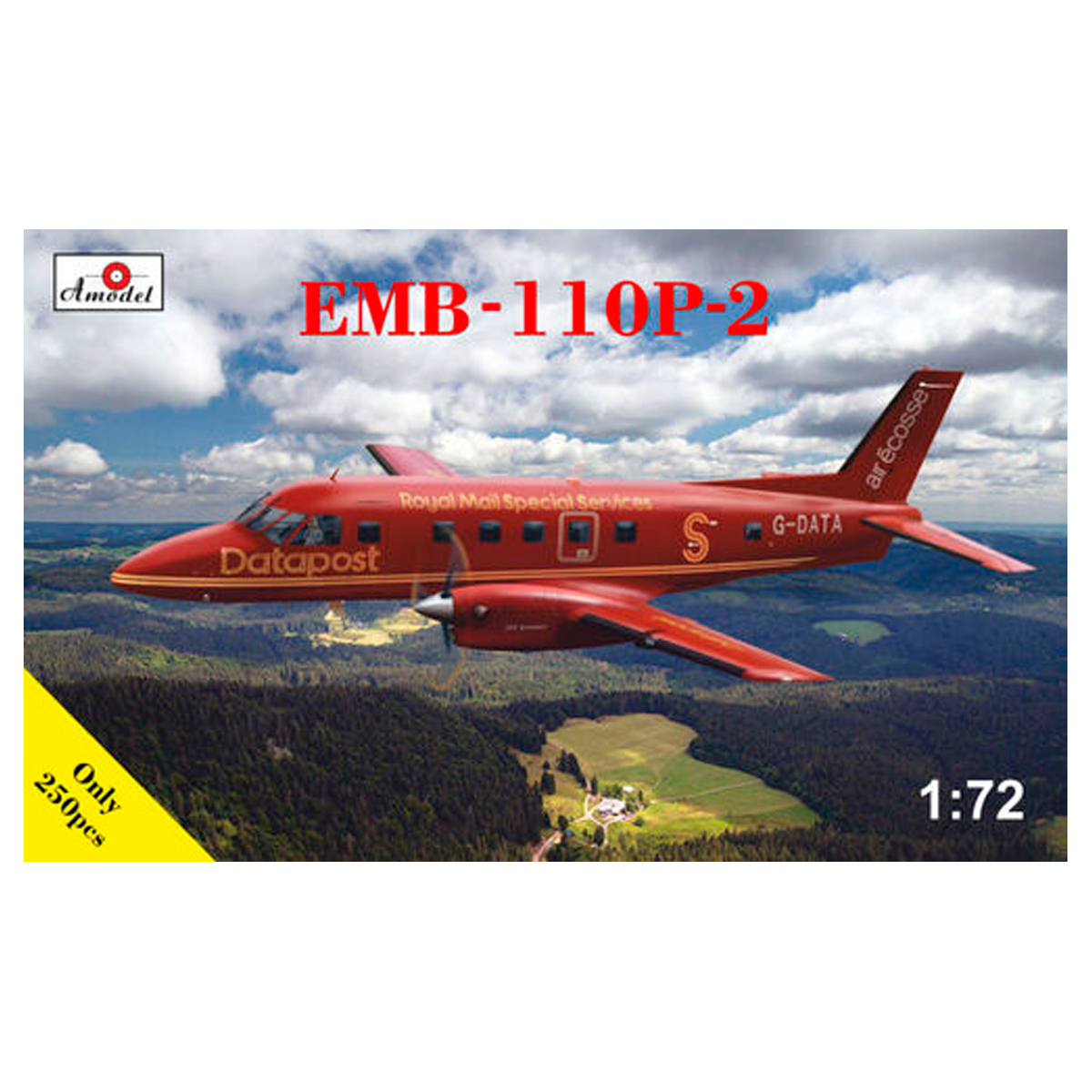 ak-interactive-embraer-emb-110-p-2-1-72-kit-modellismo-aereo image 1