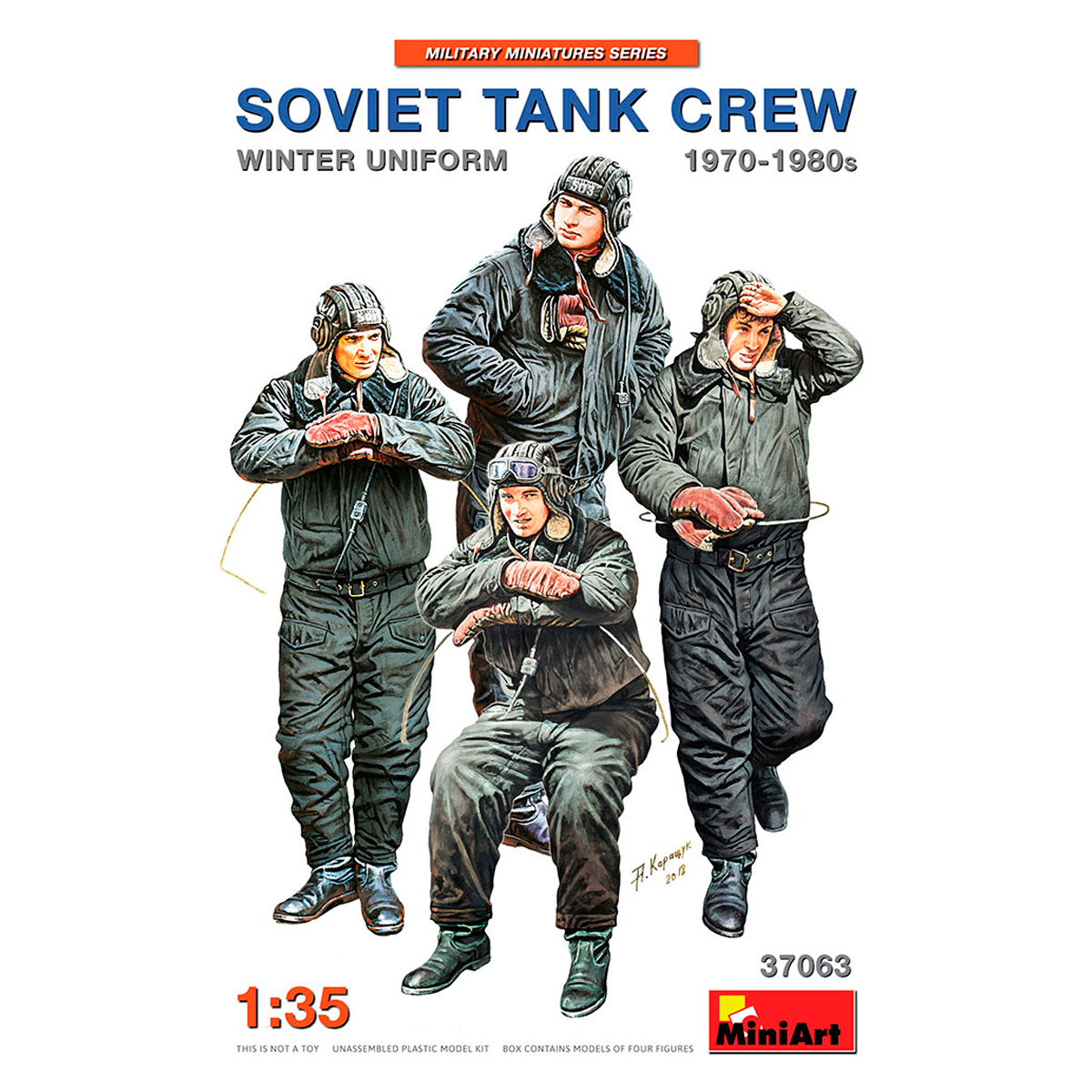 ak-interactive-1-35-soviet-tank-crew-1970-1980s-winter-uniform-figure-in-plastic image 1