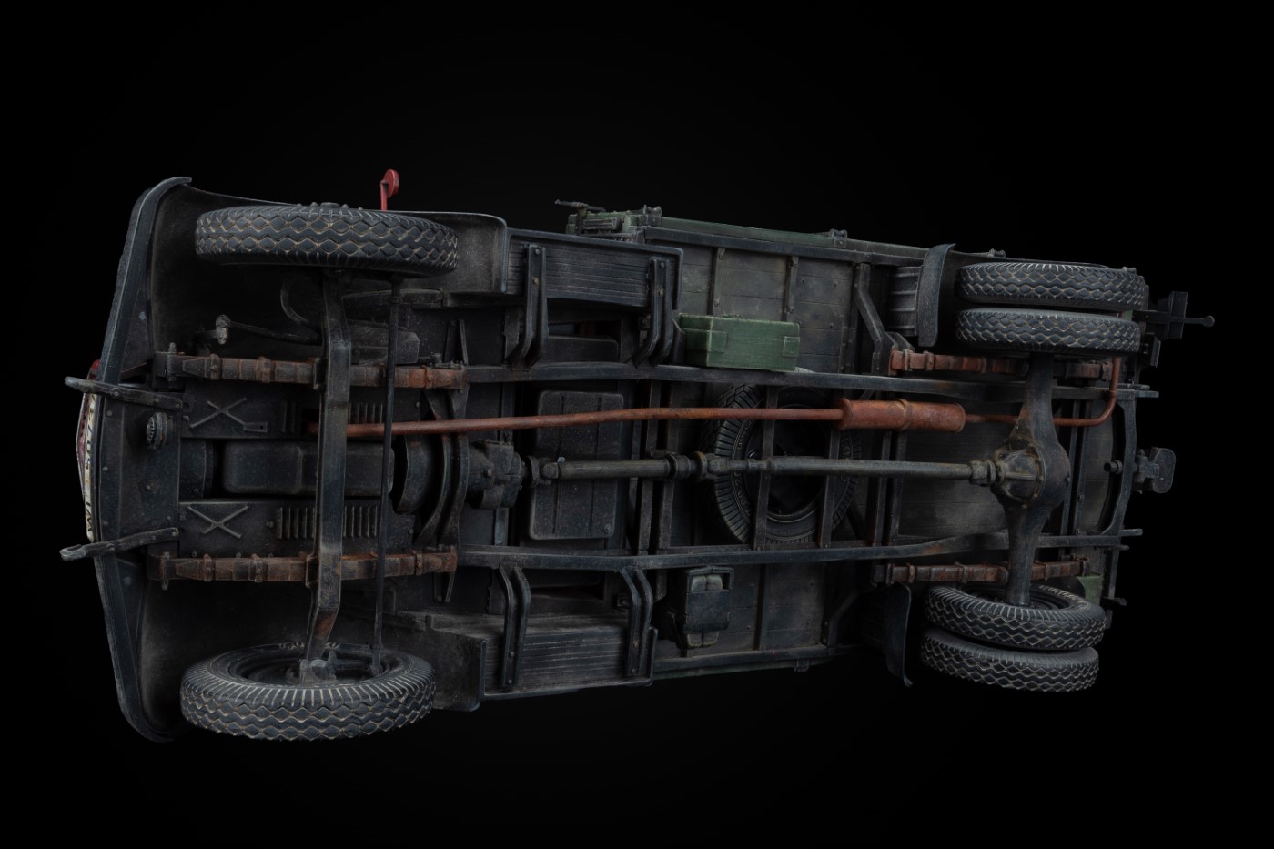 ak-interactive-1-35-german-3t-cargo-truck-3-6-36s-pritsche-military-service-kit- image 5