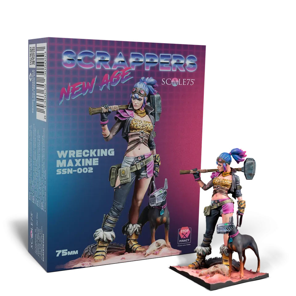 scale75-wrecking-maxine-scrappers-new-age-miniatura-75mm-in-resina image 1