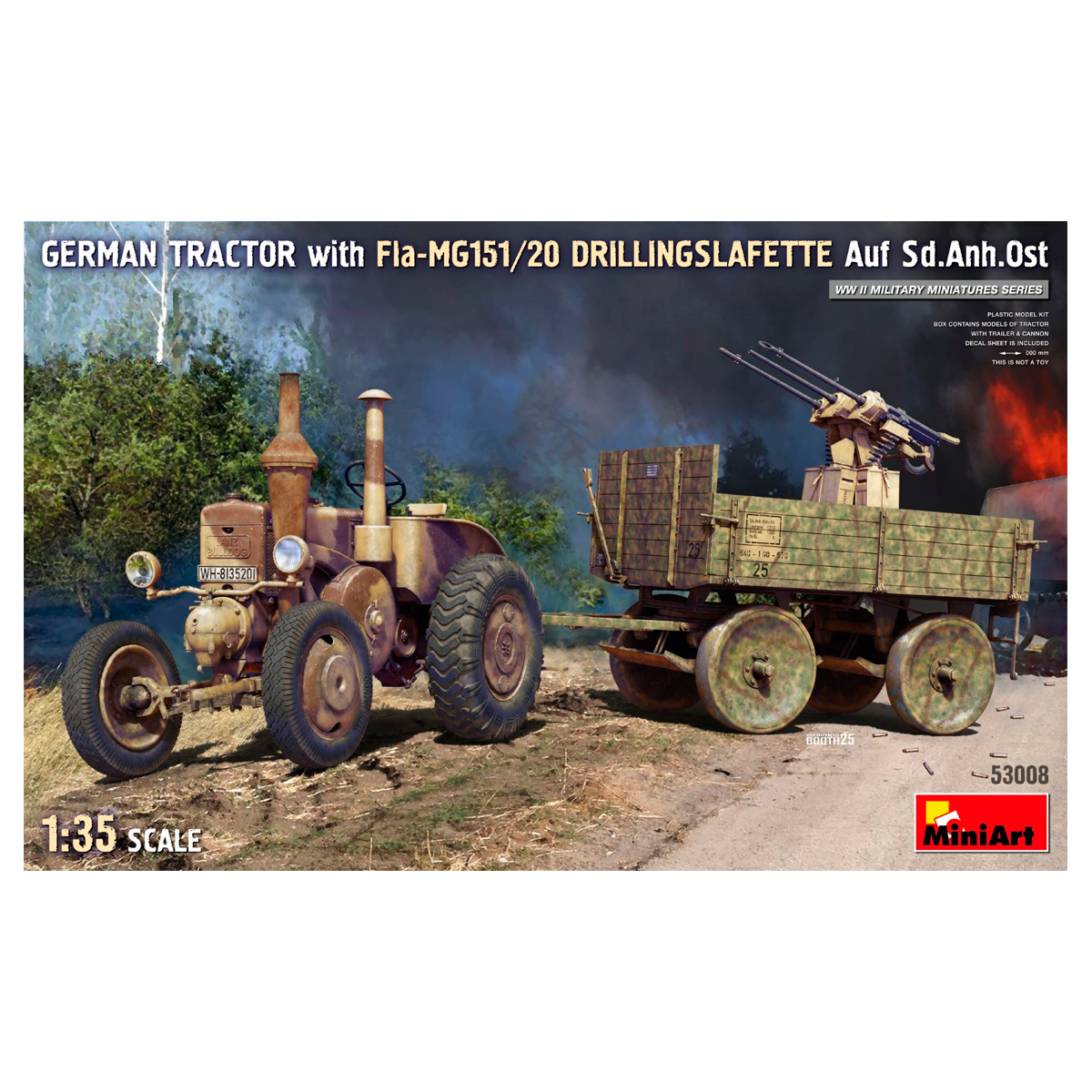 ak-interactive-1-35-german-tractor-with-fla-mg151-20-drillingslafette-auf-sd-anh image 1