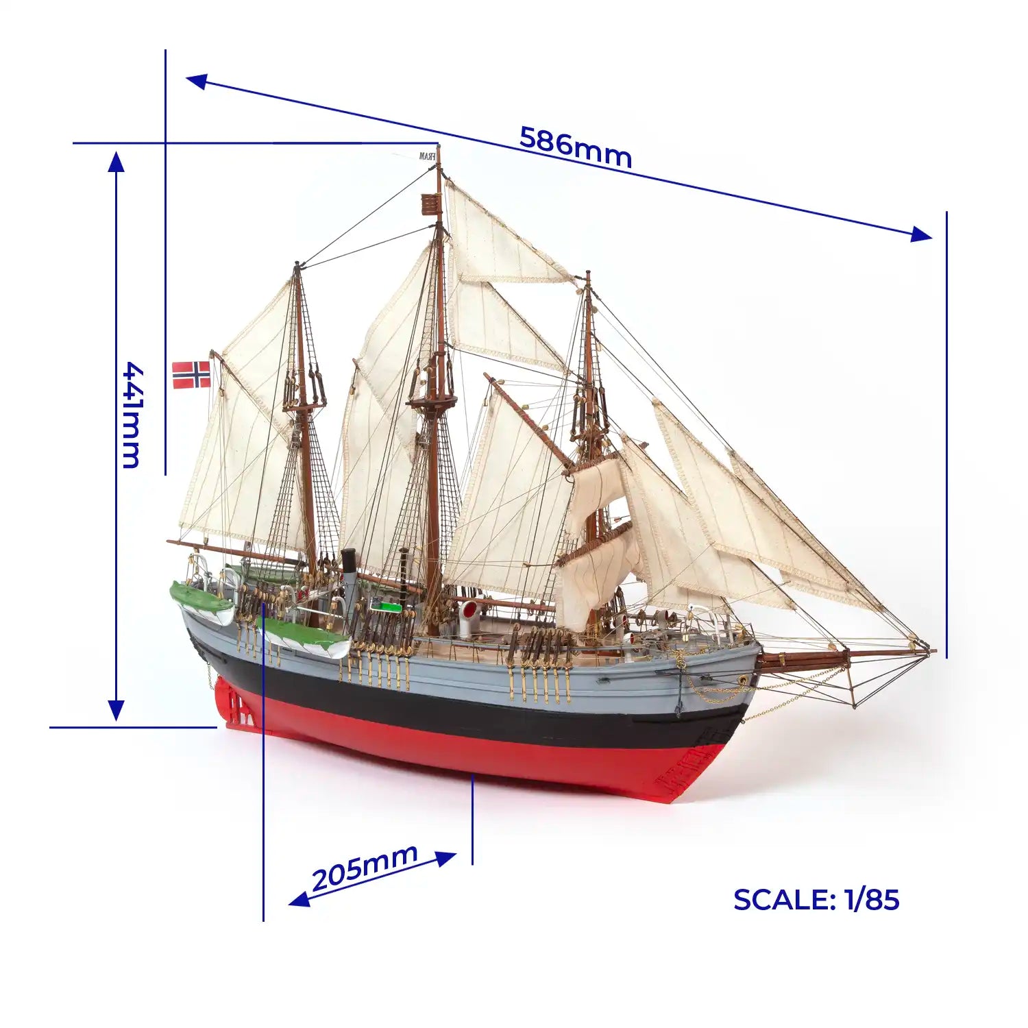 occre-fram-kit-di-modellismo-navale-in-scala-1-85 image 2