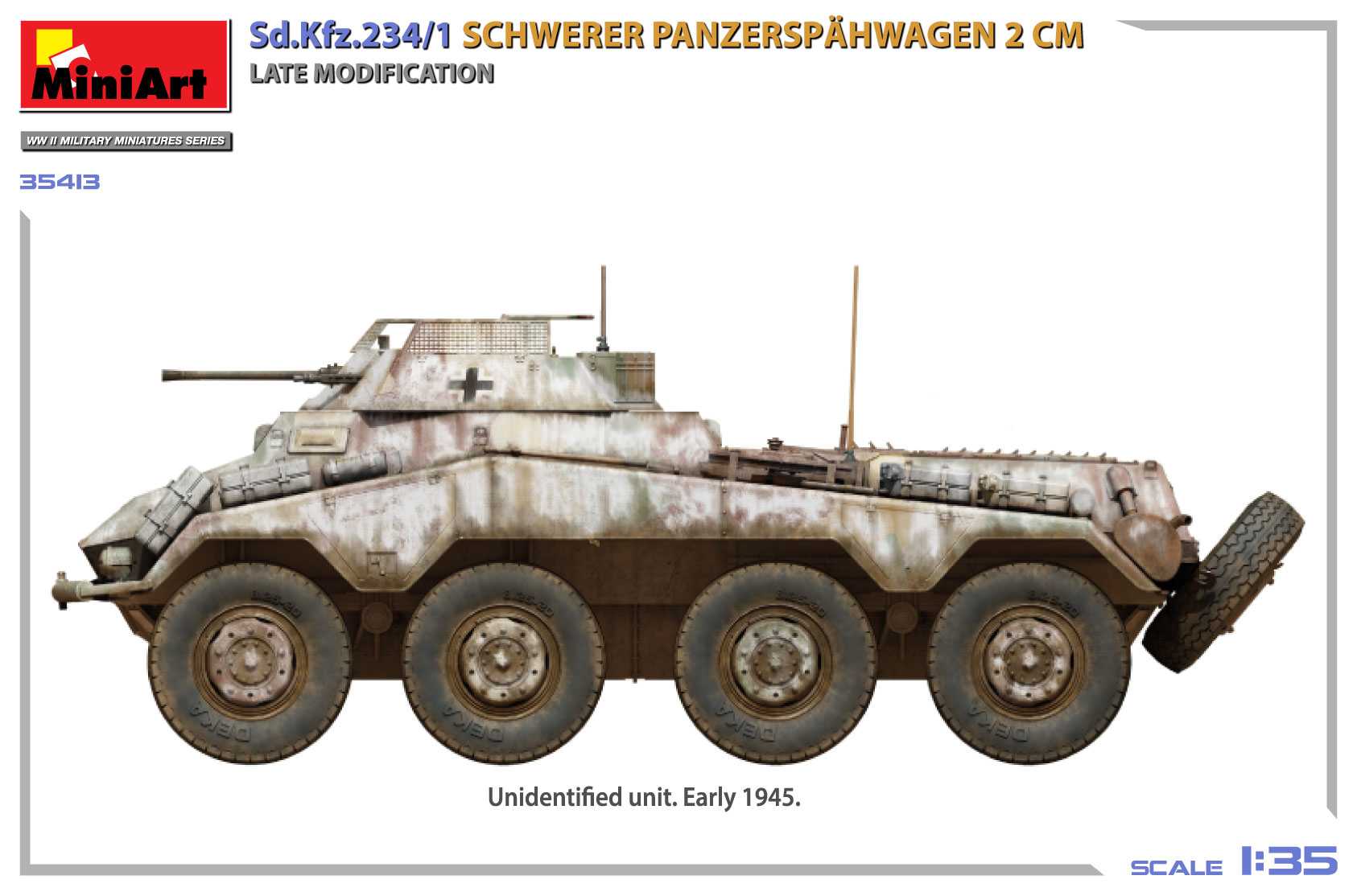 ak-interactive-1-35-sd-kfz-234-1-schwerer-panzersp-hwagen-2-cm-late-mod-kit-mode image 3