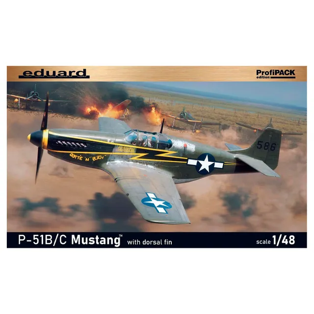 ak-interactive-p-51b-c-mustang-con-dorsal-fin-kit-1-48 image 1