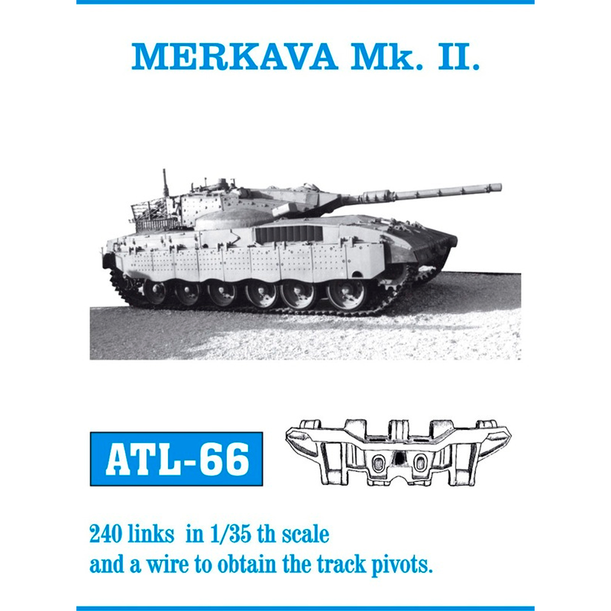 ak-interactive-1-35-metal-tracks-merkava-mk-ii-cingoli-metallici-per-modellismo-2 image 1