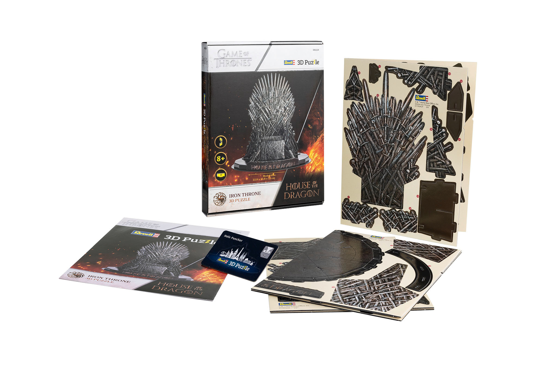 ak-interactive-3d-puzzle-house-of-the-dragon-iron-throne-2 image 3