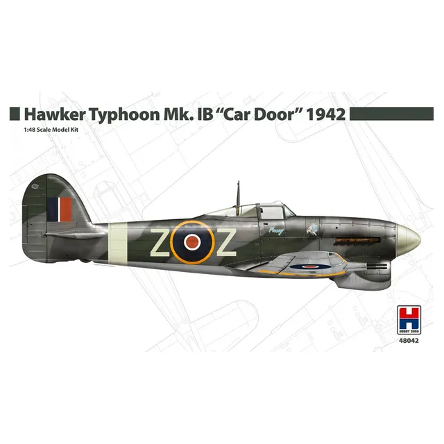 ak-interactive-1-48-hawker-typhoon-mk-ib-car-door-1942-kit-modellismo image 1
