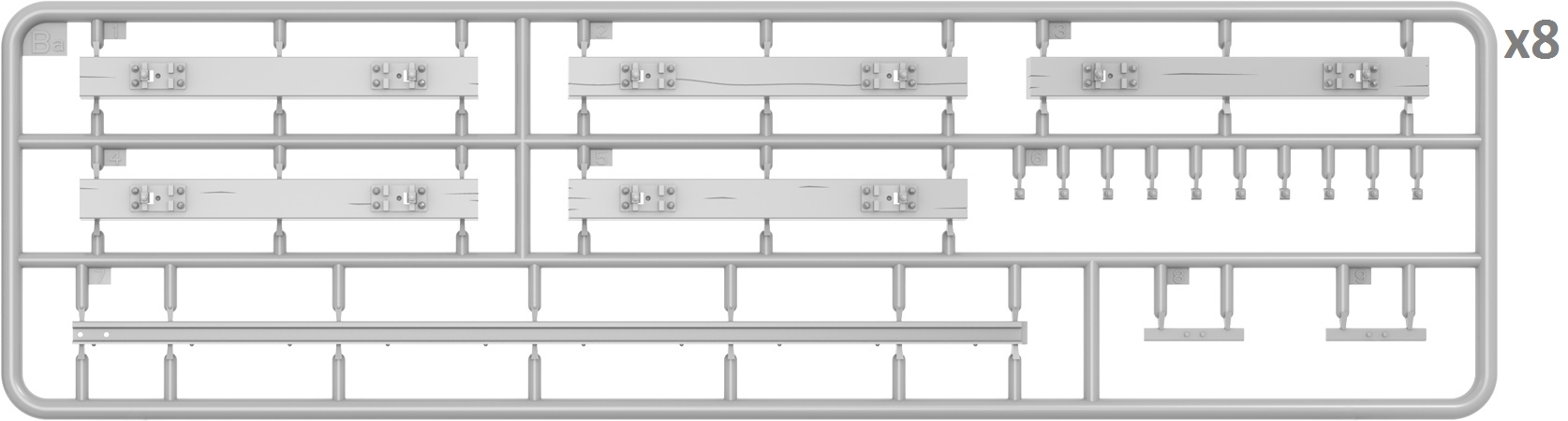 ak-interactive-1-35-railway-track-european-gauge-binario-ferroviario image 4