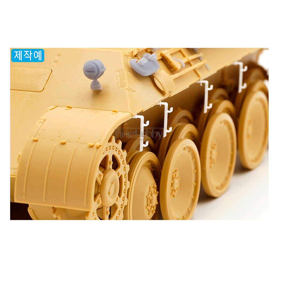 ak-interactive-panther-ausf-d-supporti-gonne-laterali-side-skirt-hangers-1-35 image 3