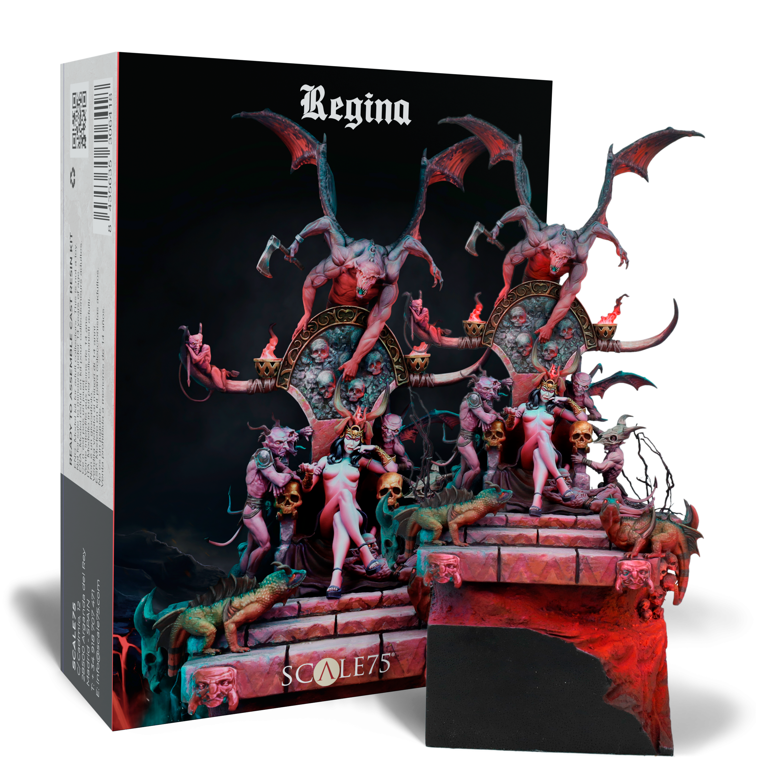 scale75-regina-75mm-figura-in-resina-da-montare-e-dipingere-fantasy image 1
