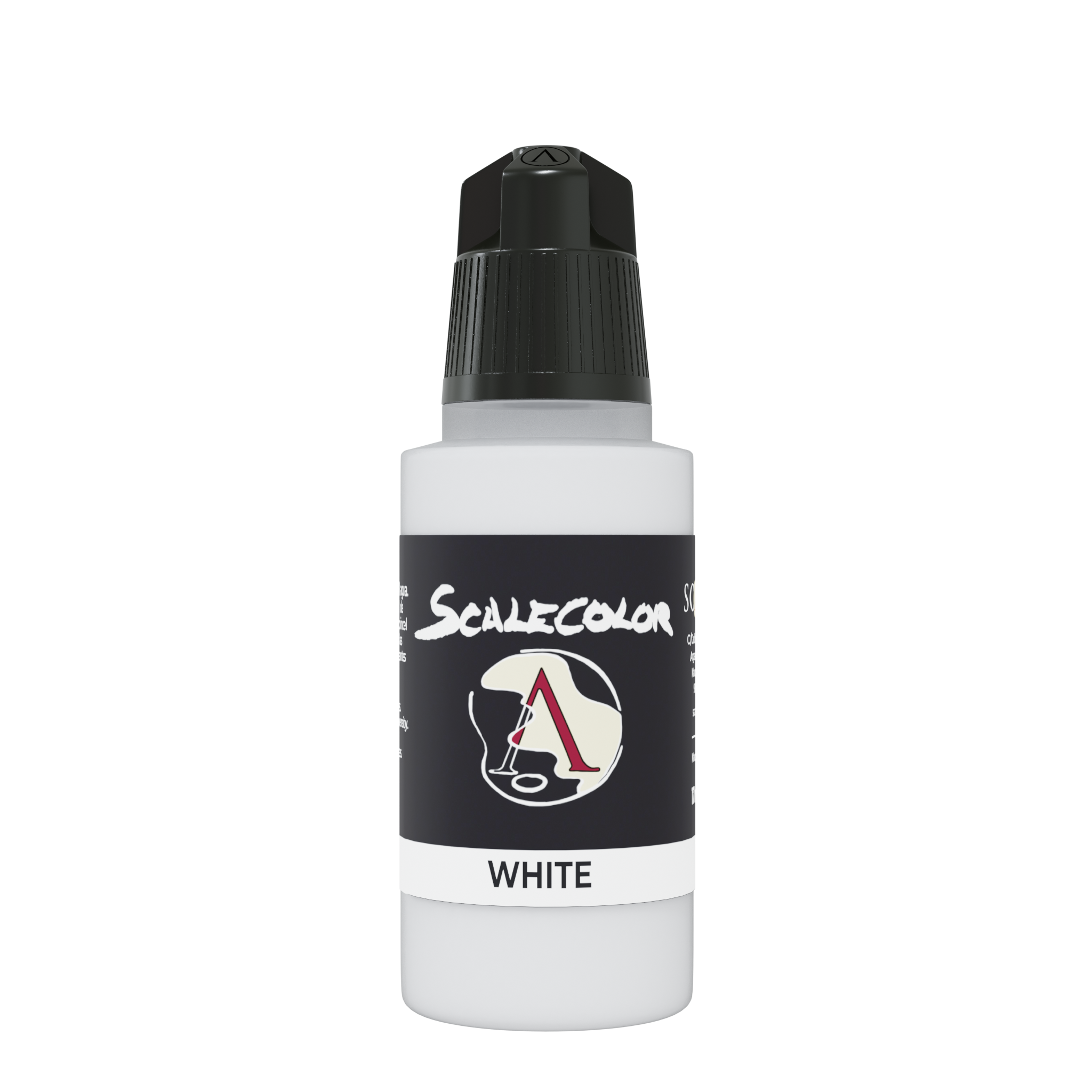 scale75-white-scalecolor-17ml-acrilico-super-mate-per-miniature image 1