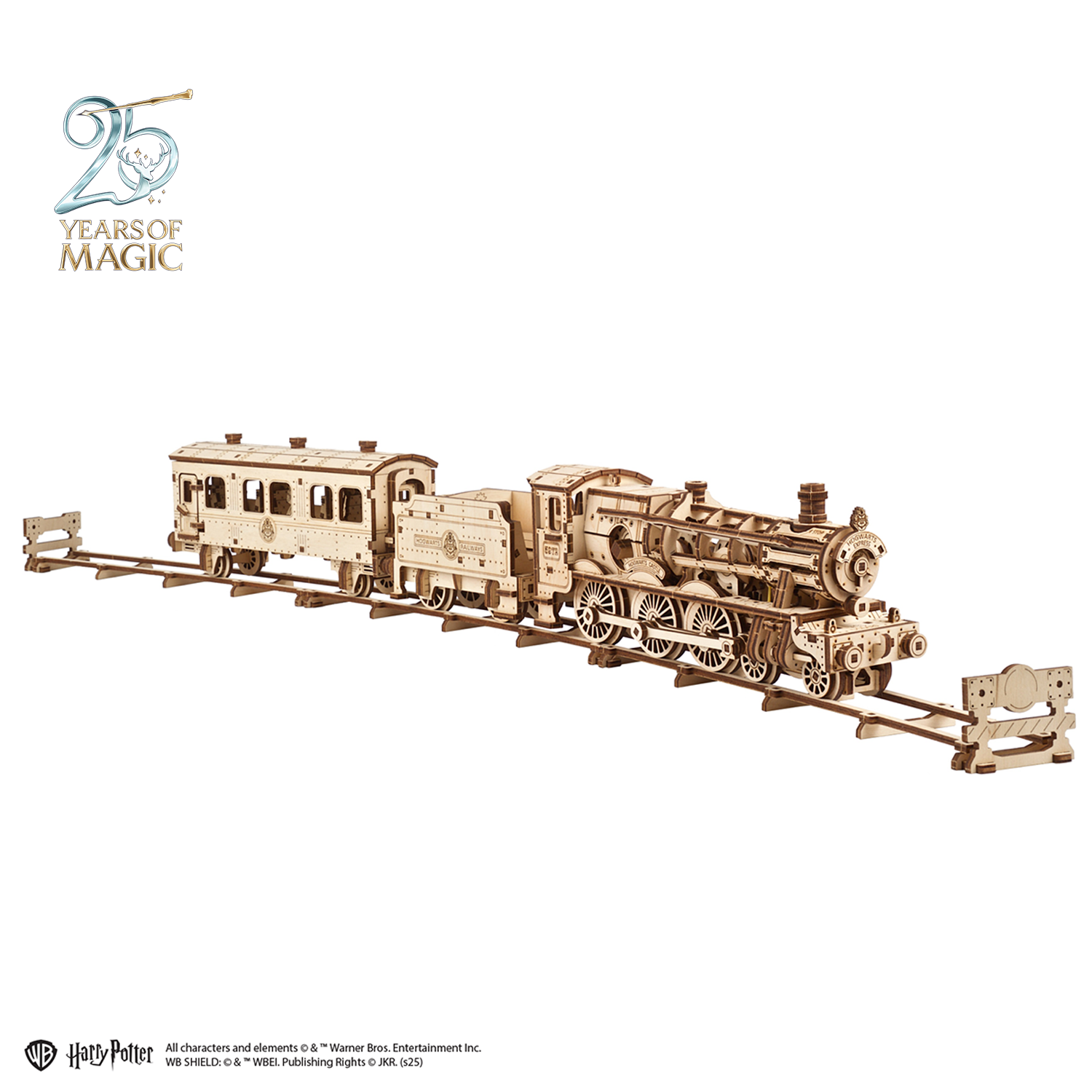 ugears-hogwarts-express-harry-potter-kit-treno-legno-a-molla image 2