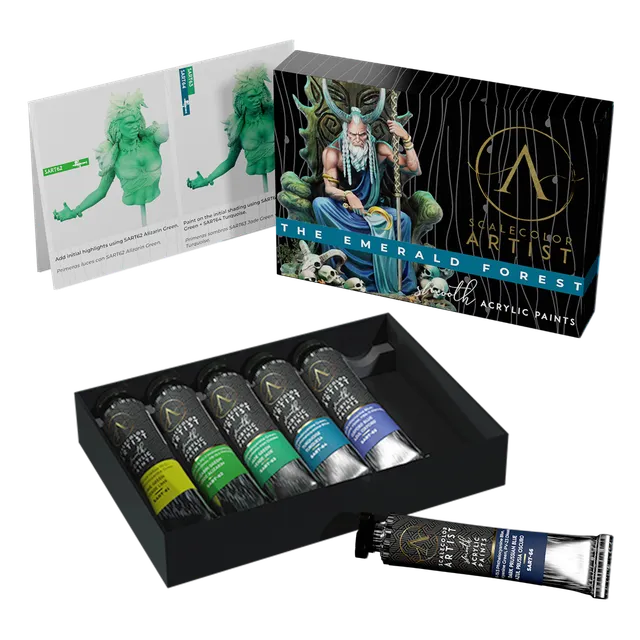 scale75-the-emerald-forest-set-pinture-acriliche-per-modellismo image 1