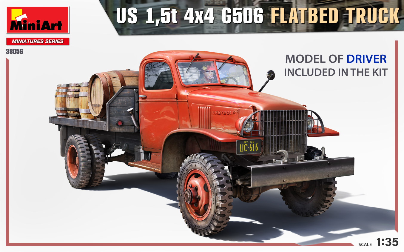 ak-interactive-us-1-5t-4x4-g506-flatbed-truck-kit-di-modellismo-1-35 image 2