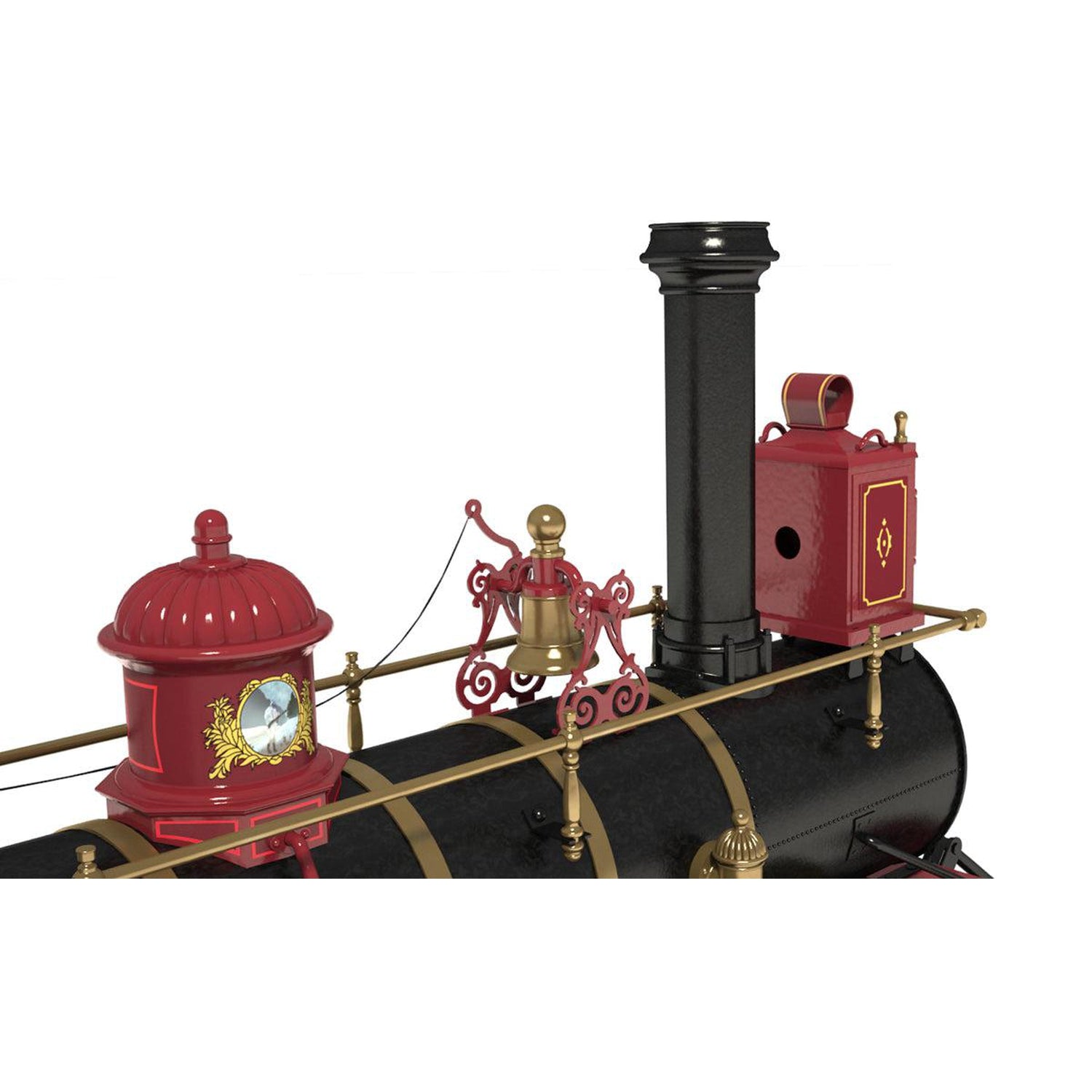 occre-rogers-119-locomotiva-4-4-0-american-kit-modellismo-ferroviario image 7